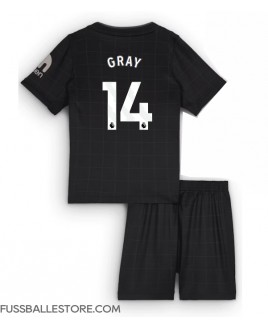 Günstige Tottenham Hotspur Archie Gray #14 Auswärts Trikotsatzt Kinder 2025-26 Kurzarm (+ Kurze Hosen)